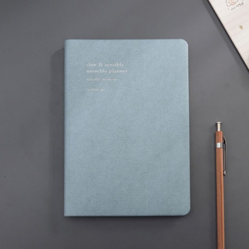 Byfulldesign 2019 Slim and sensible small dated monthly planner