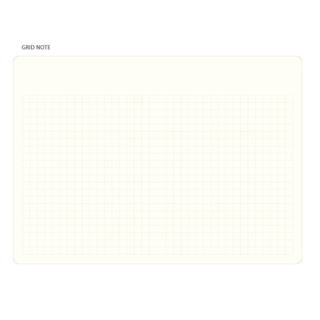 Grid note - 2019 Slim and sensible small dated monthly planner