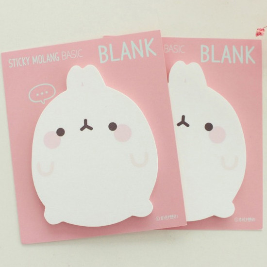 Blank - Bookcodi Molang basic cute sticky memo note ver3