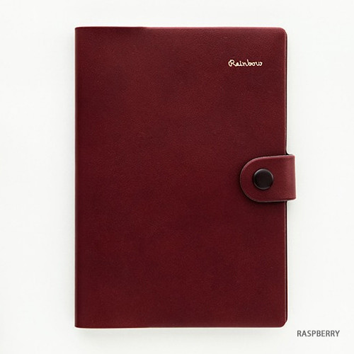 Raspberry - Livework 2019 Rainbow large dated diary planner