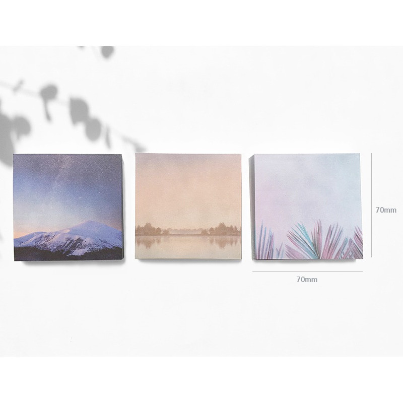 Size - O-check Four seasons plain memo notepad Size - O-check Four seasons plain memo notepad