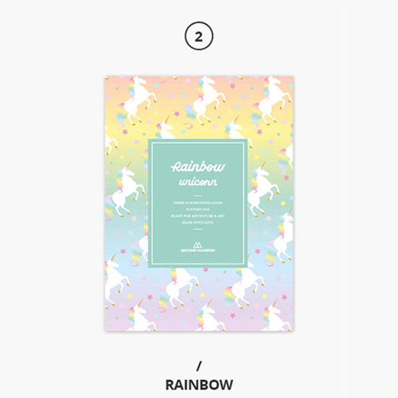 Rainbow - Rainbow dateless weekly diary planner Rainbow - Rainbow dateless weekly diary planner