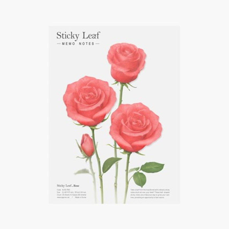 Appree Rose large sticky memo notes