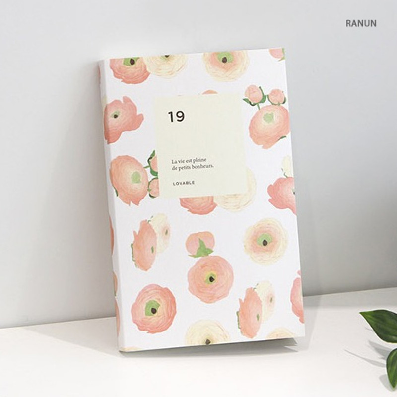 Ranun - 2019 Lovable small dated weekly planner Ranun - 2019 Lovable small dated weekly planner