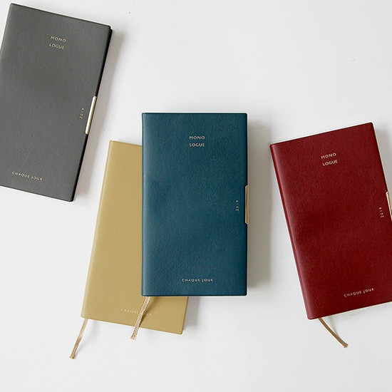 2019 Monologue small dated weekly planner