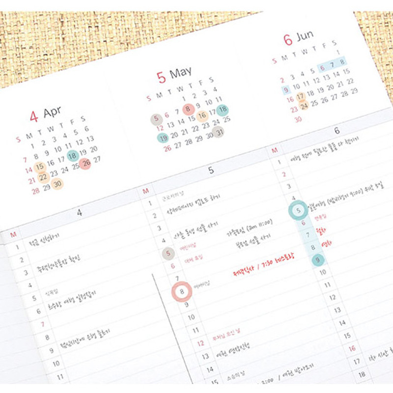 Yearly plan - 2019 My story large dated weekly planner scheduler