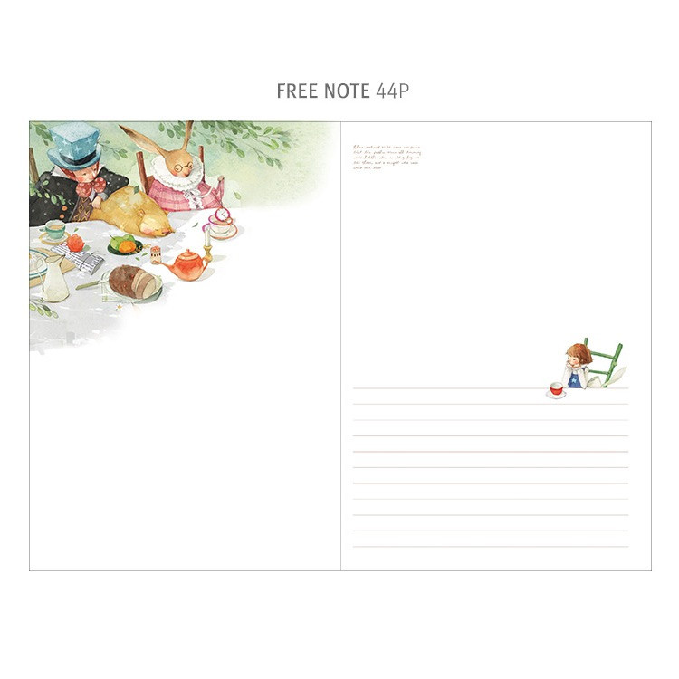 Free note - Indigo Classic story undated monthly diary