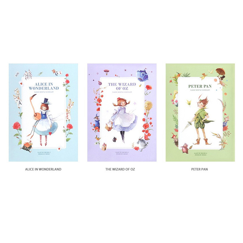 Option - Indigo Classic story undated monthly diary