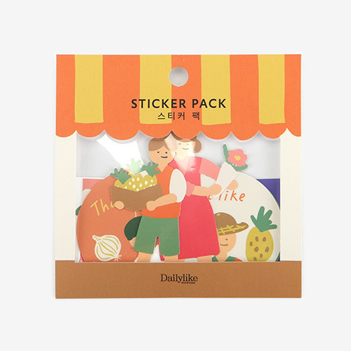 Le Petit Marche polypropylene film sticker set
