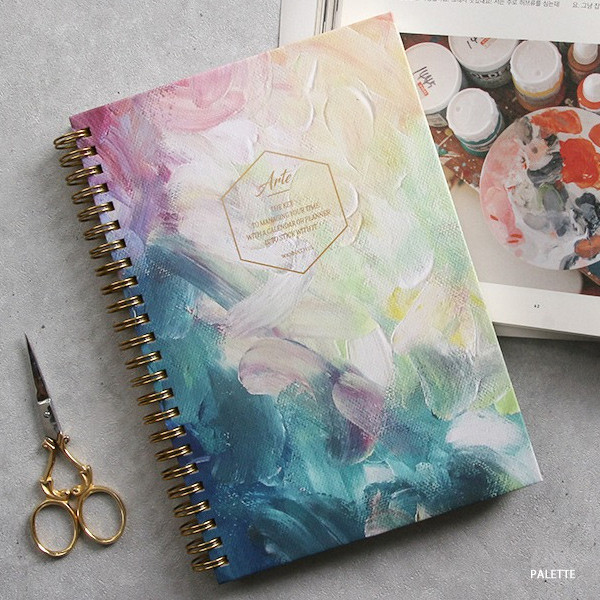 Palette - Arte art undated weekly agenda scheduler