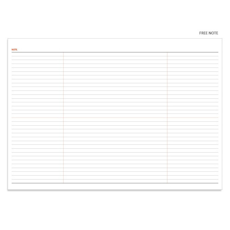 Free note - 2019 Pour vous fruit dated monthly planner scheduler Free note - 2019 Pour vous fruit dated monthly planner scheduler