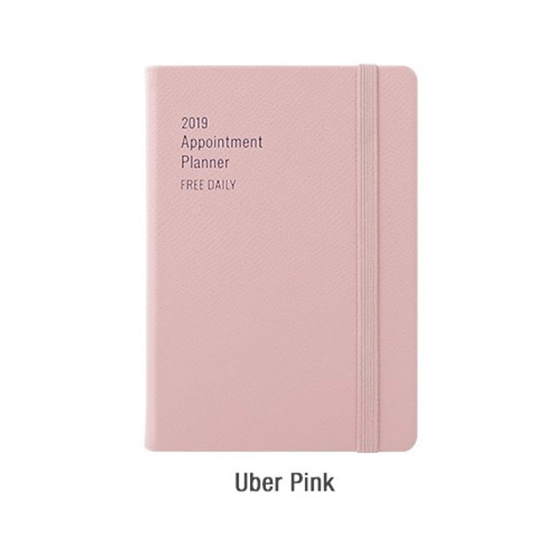 Uber pink - 2019 Appointment free dated daily diary planner Uber pink - 2019 Appointment free dated daily diary planner