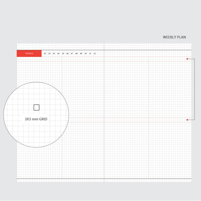Weekly plan - 2019 Votre speciale medium dated weekly agenda with tassel