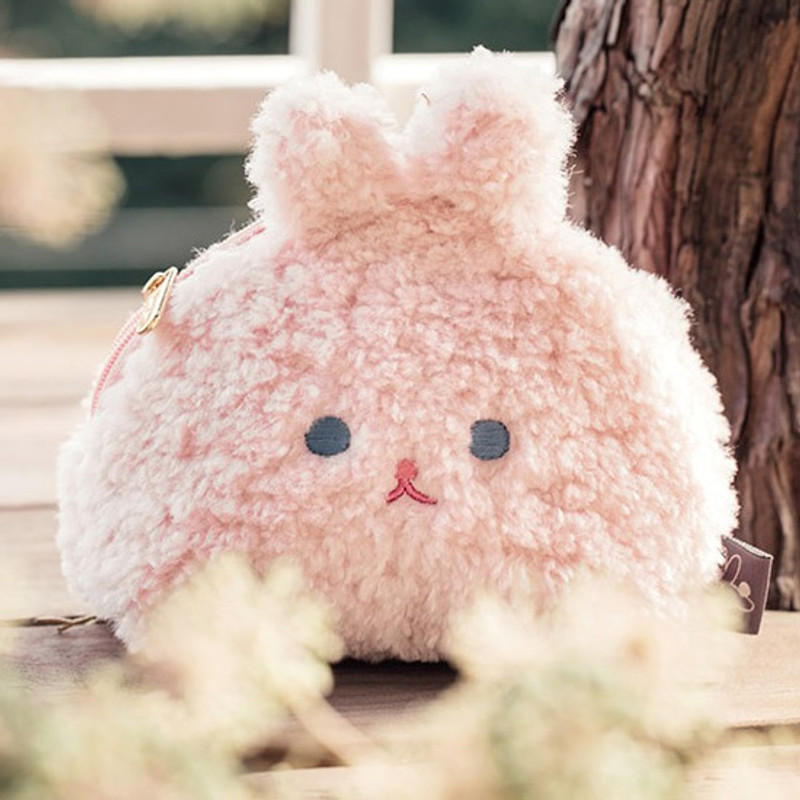 Livework Piyo popuree half moon zipper pouch Livework Piyo popuree half moon zipper pouch