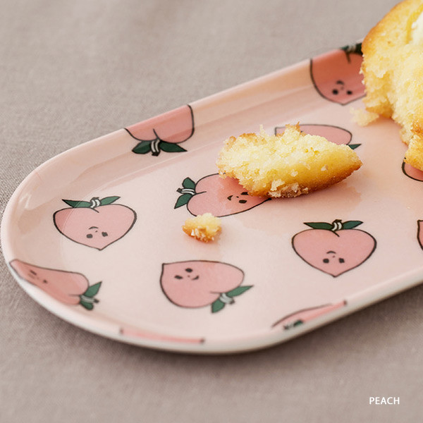 Peach  - Livework Smart organizer basic pencil pen tray