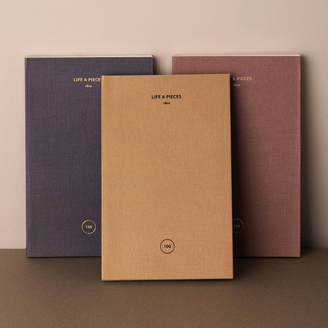 Livework Life and pieces idea plain drawing notebook