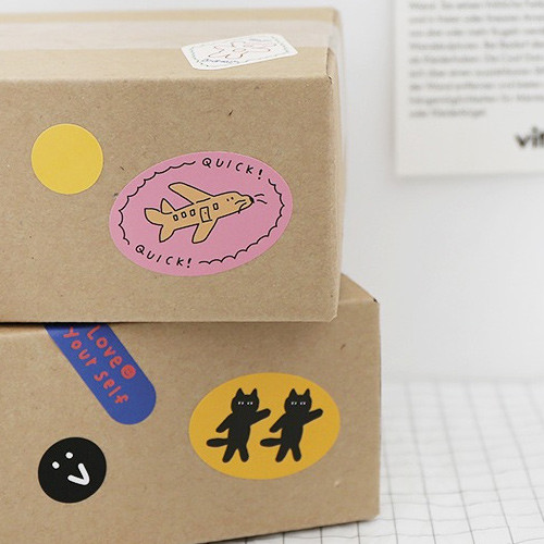 Example of use - ROMANE Brunch brother decoration sticker pack