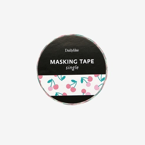 Dailylike Sweet cherry single roll washi masking tape