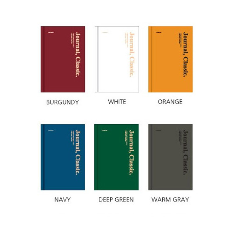 Color - Wanna This Classic journal dateless daily agenda diary Color - Wanna This Classic journal dateless daily agenda diary