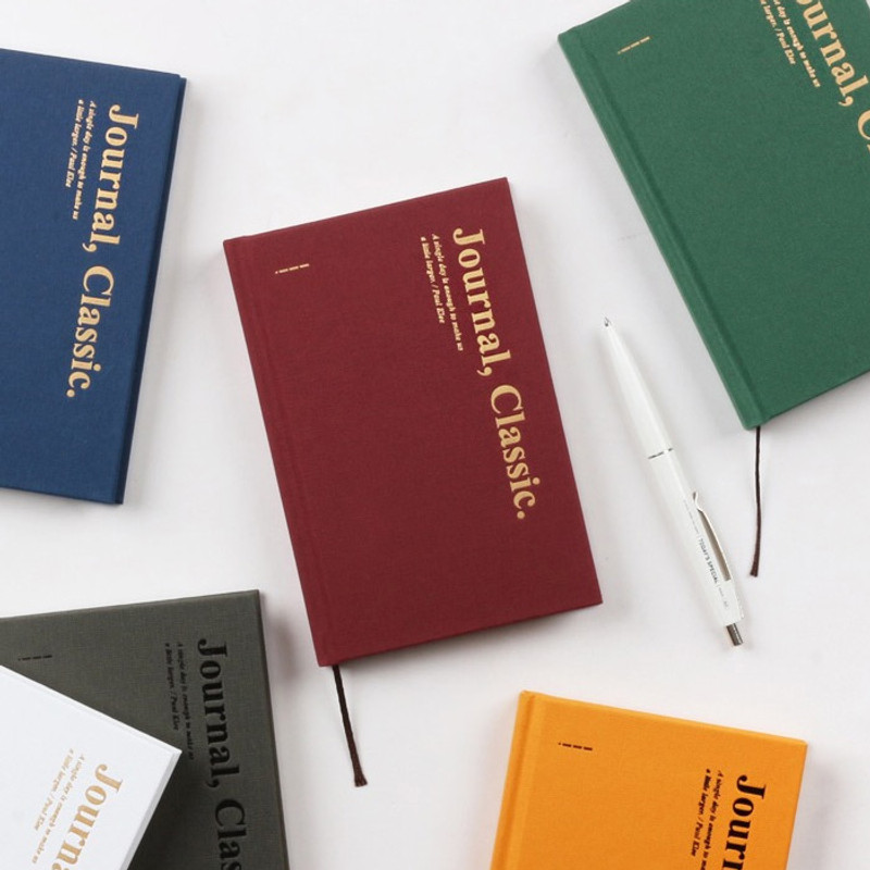 Classic journal dateless daily agenda diary Classic journal dateless daily agenda diary