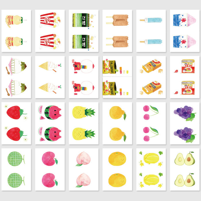 NACOO Sweet cat small label sticker set