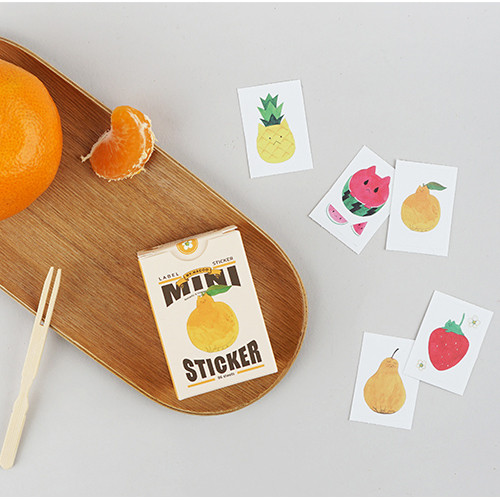 NACOO Sweet cat small label sticker set