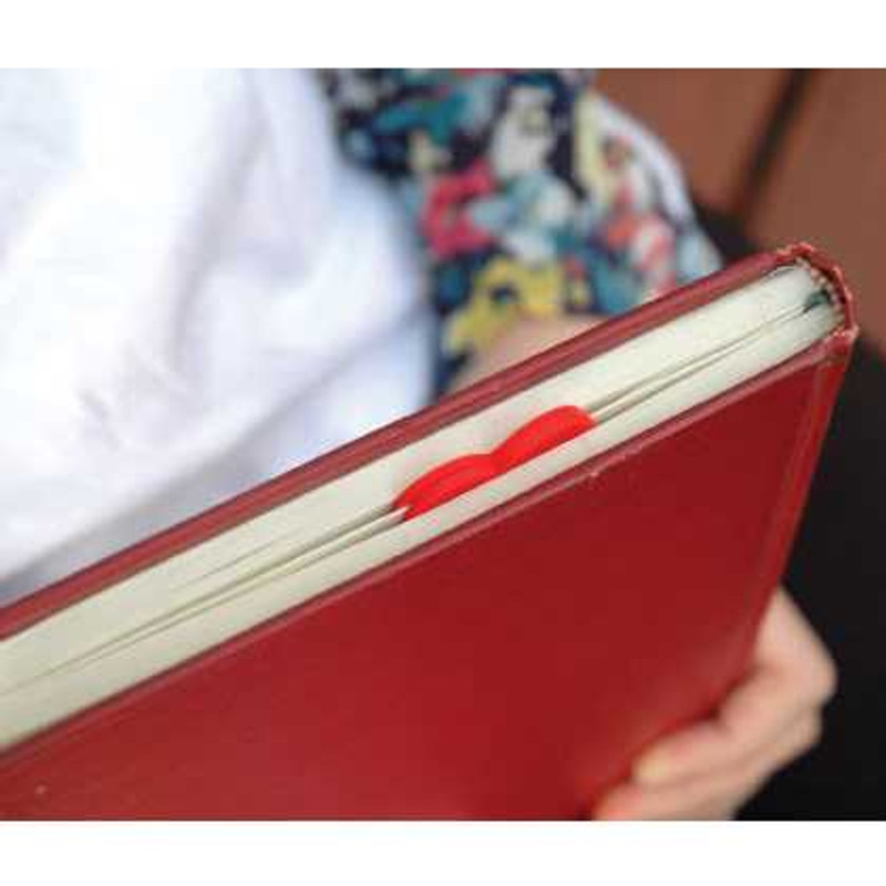 WM lovely heart shape rubber bookmark WM lovely heart shape rubber bookmark