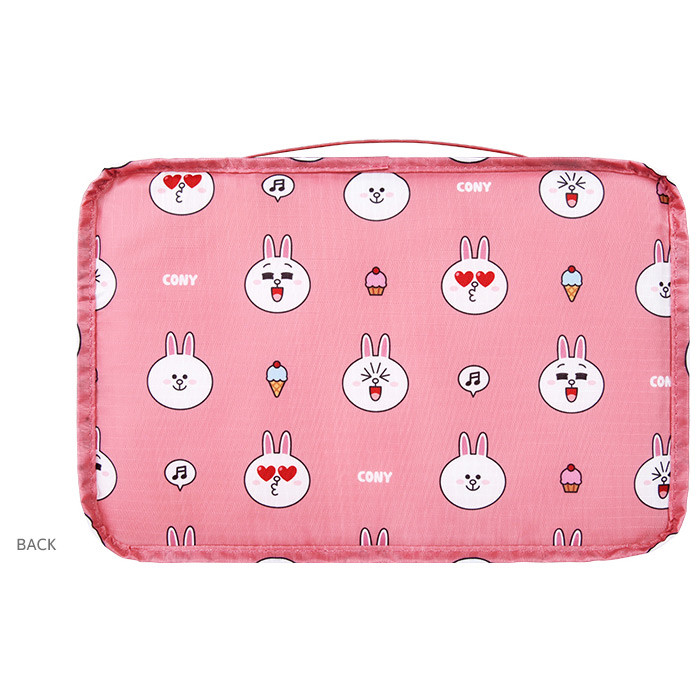 Back - Line friends small travel packing cube organizer bag