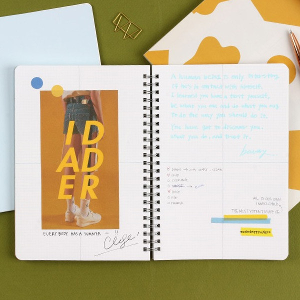 Note - Wanna This Clear undated weekly planner