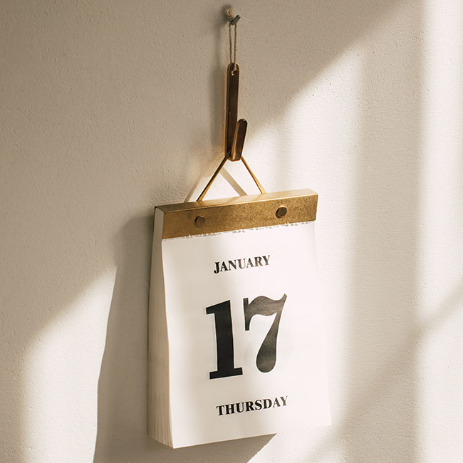 Livework 2019 Every day wall calendar