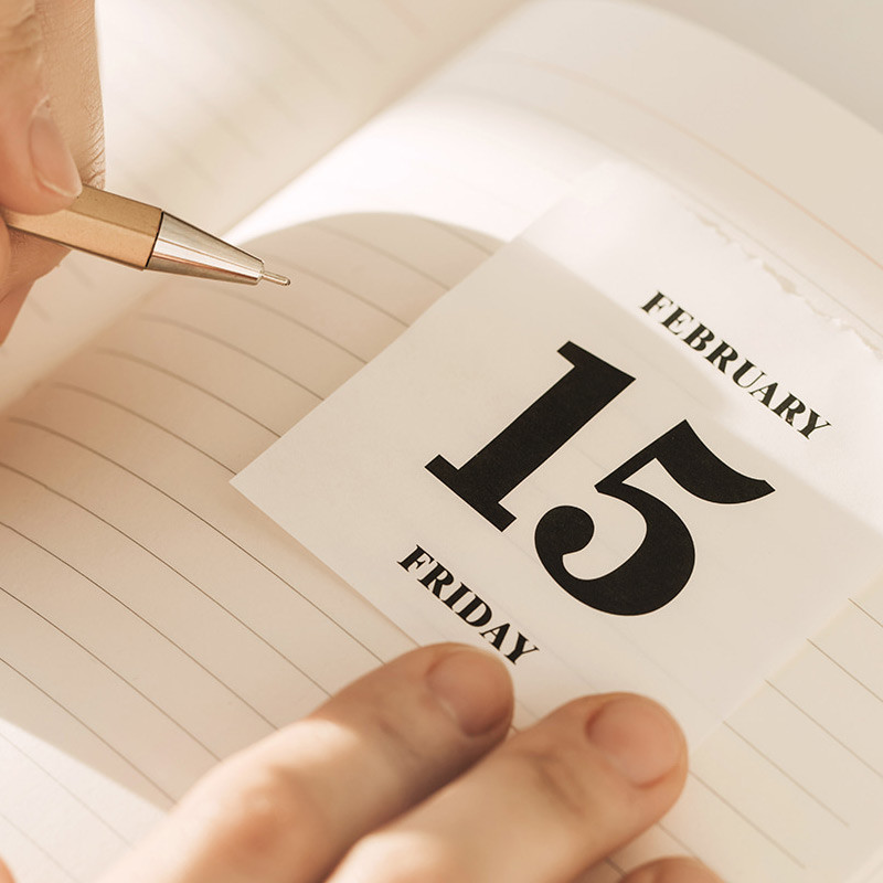 Livework 2019 Every day small tear off desk calendar