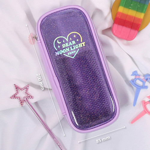 Size - Dear moonlight twinkle multi zip around pouch