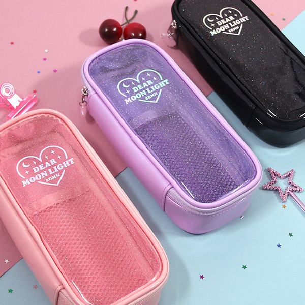 Dear moonlight twinkle multi zip around pouch