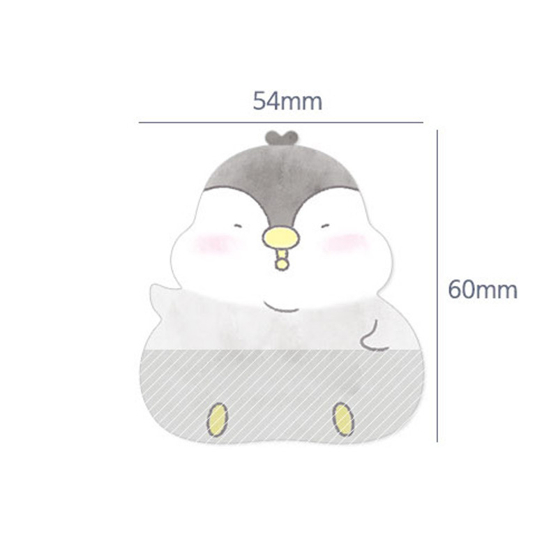 Size - N.IVY Pochapeng sticky bookmark memo notepad set Size - N.IVY Pochapeng sticky bookmark memo notepad set