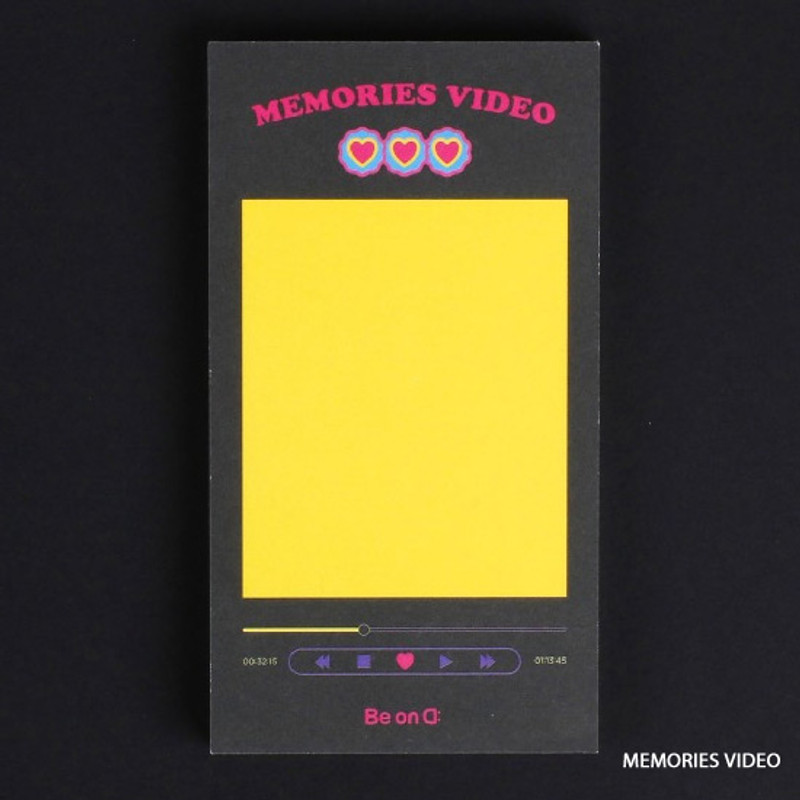 Memories video - After The Rain Retro plain memo notepad
