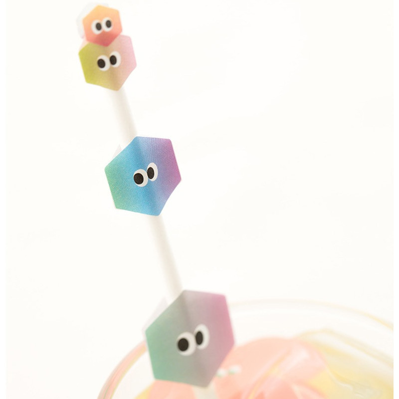 Example of use - Som Som gradation deco sticker set of 10 sheets