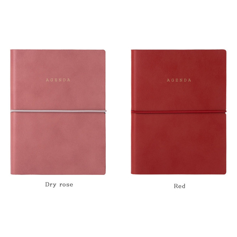 Dry rose, Red - Agenda small dateless weekly planner diary Dry rose, Red - Agenda small dateless weekly planner diary