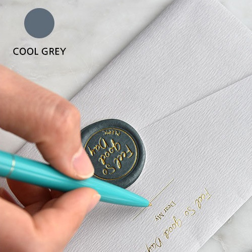 Cool gray - Feel so good thanks pocket letter set with seal stickers
