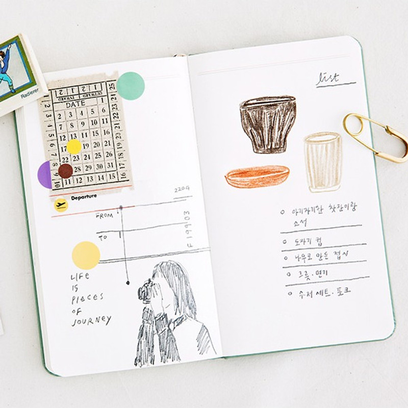 Note - Livework Moment small dateless daily diary planner Note - Livework Moment small dateless daily diary planner