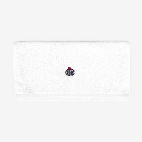 Dailylike Embroidery cotton hand towel set - Cactus