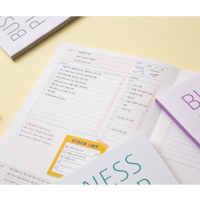 Daily plan - Business 3 months dateless daily planner ver3 Daily plan - Business 3 months dateless daily planner ver3