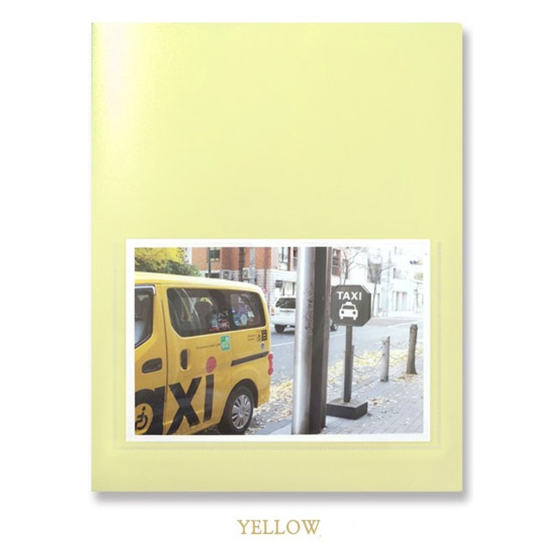 Yellow - 2young Pastel 4X6 slip in 160 pockets photo album Yellow - 2young Pastel 4X6 slip in 160 pockets photo album