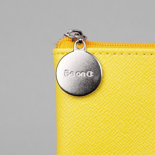 Zipper pencil pouch - Retro PU zipper pencil case pouch