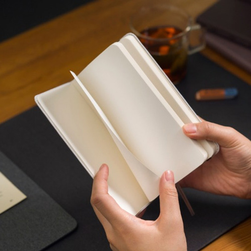 Blank pages - Draw Memories Tomorrow small hardcover blank notebook