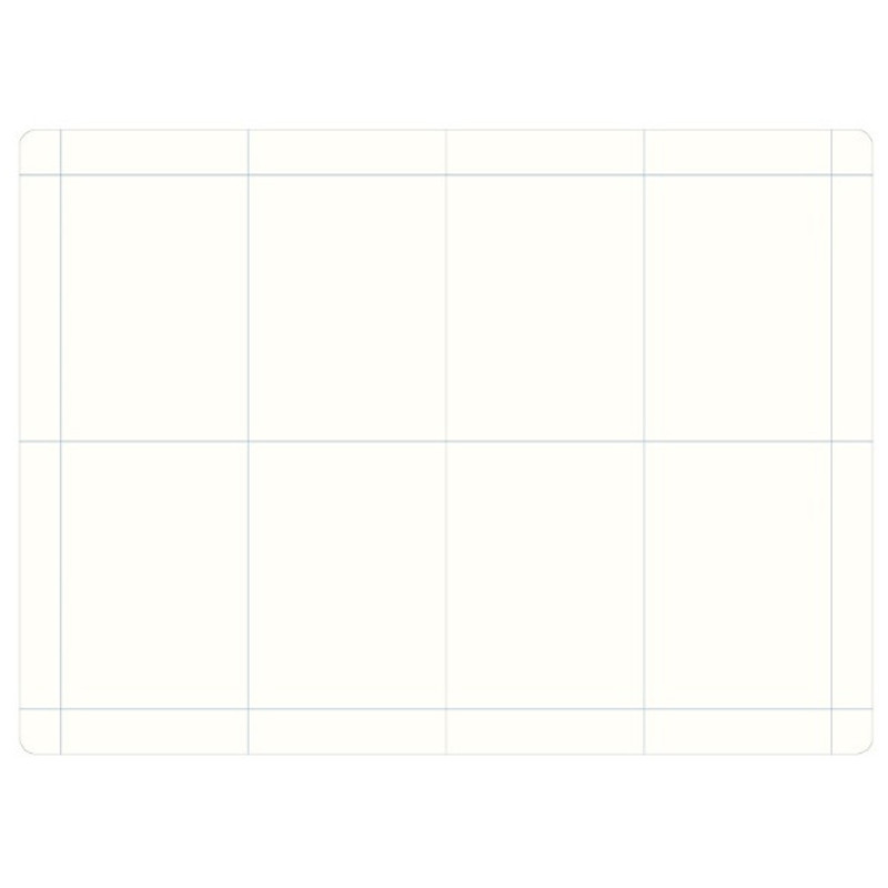 4 pieces grid - The way of remembering 3 type grid notebook 4 pieces grid - The way of remembering 3 type grid notebook