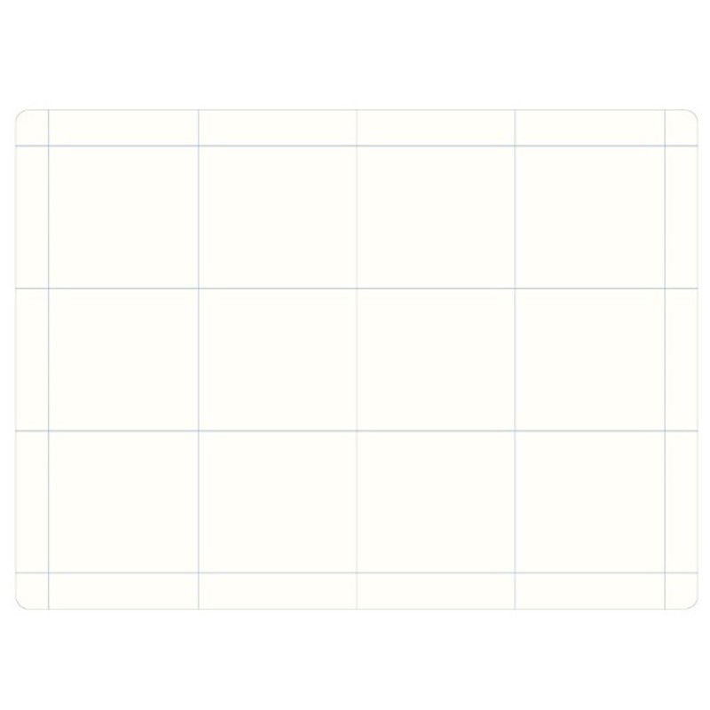 6 pieces grid - The way of remembering 3 type grid notebook 6 pieces grid - The way of remembering 3 type grid notebook