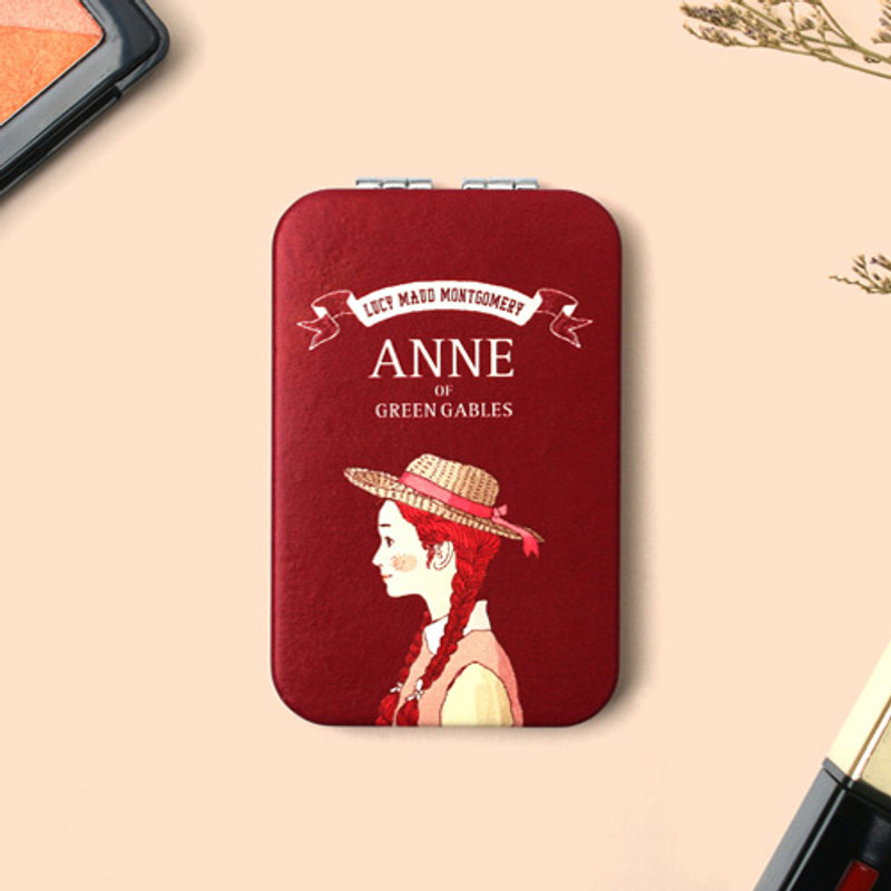 Anne - World literature folding hand mirror Anne - World literature folding hand mirror