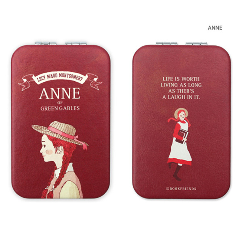 Anne - World literature folding hand mirror Anne - World literature folding hand mirror