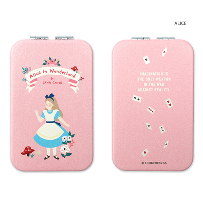Alice - World literature folding hand mirror Alice - World literature folding hand mirror