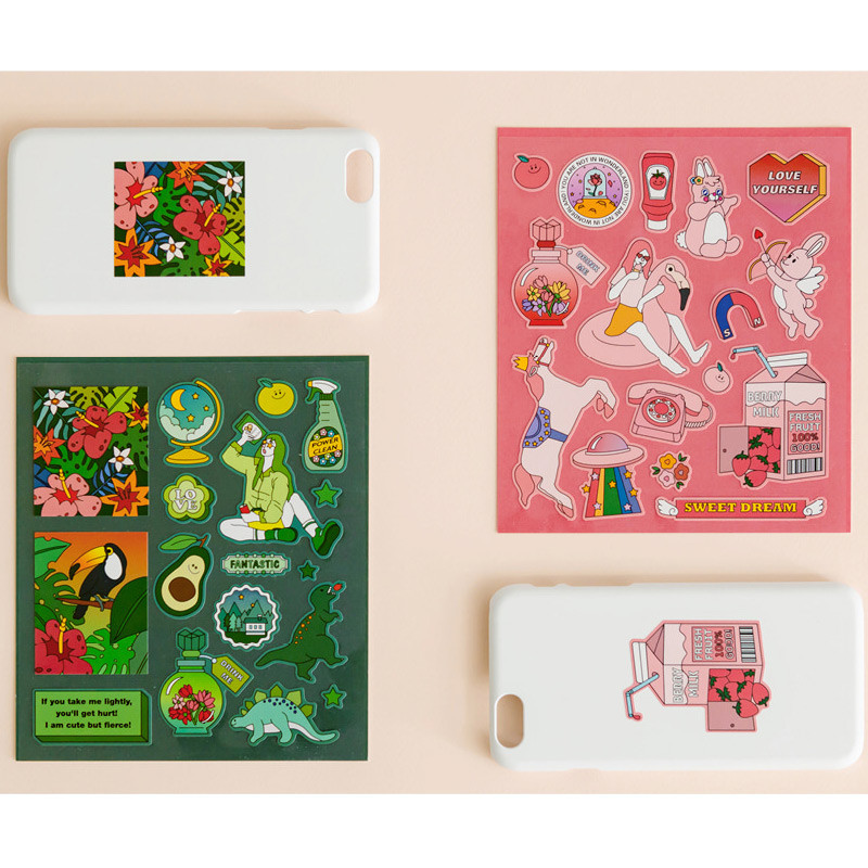 Usage example - Ardium Pop illustration colorful point paper deco sticker Usage example - Ardium Pop illustration colorful point paper deco sticker